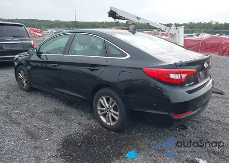 2016 Hyundai Sonata Se из США, поврежденный, VIN 5NPE24AF3GH333817